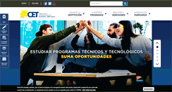 Desktop Screenshot of cetcolsubsidio.edu.co